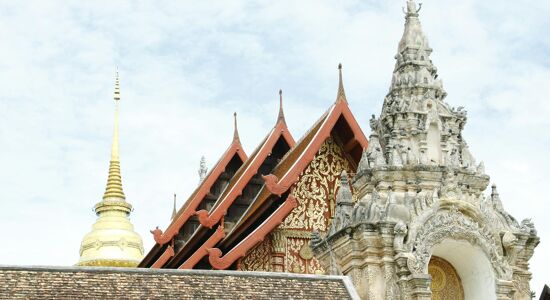Luang Prabang Pagoda Roof